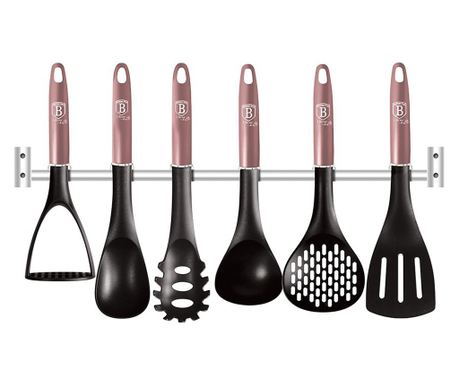 Set kuhinjskog pribora, 7 komada, I-Rose kolekcija, BerlingerHaus, BH 6329
