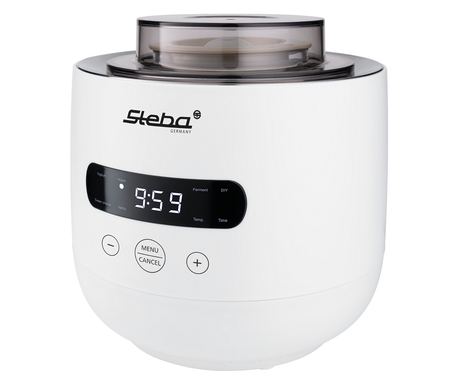 Уред за правене на кисело мляко, Steba Germany, JM4, 2 литра, 20 W, бял