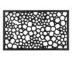 Covoras intrare, cauciuc, 45x75 cm, model floral