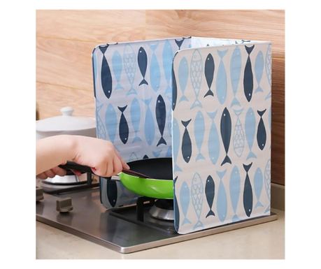 Aluminijasta zaščita pred brizganjem za kuhanje na plinskem štedilniku, pralna, model AVX-AG553F