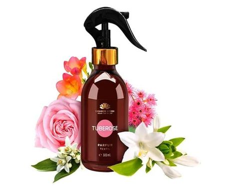 Parfum textile, 300 ml, cu pulverizator, Tuberose, Cashmere Aroma