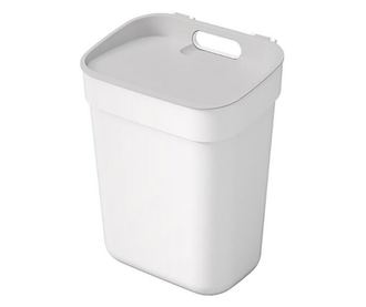 Kućna kanta za smeće, Curver, plastika, bijela, 10 L, 25x18.6x32.9 cm