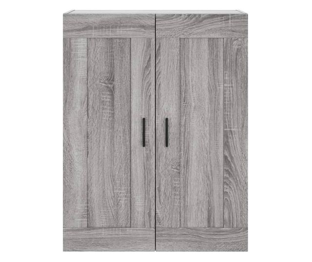 Стенни шкафове, 2 бр, сив сонома, инженерно дърво