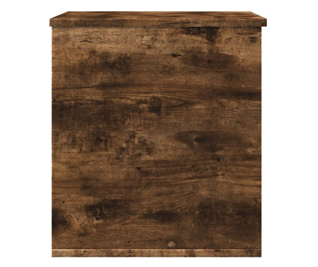 Úložný box kouřový dub 60 x 42 x 46 cm kompozitní dřevo - 5
