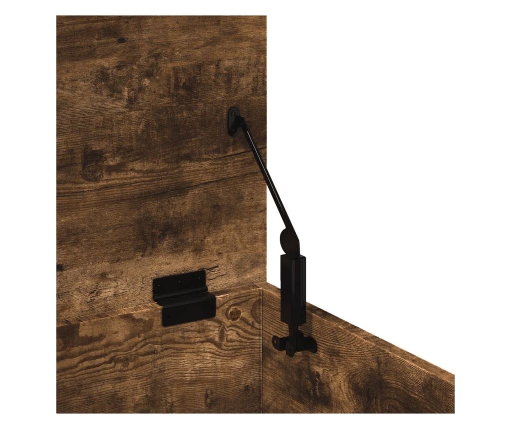 Úložný box kouřový dub 60 x 42 x 46 cm kompozitní dřevo - 9