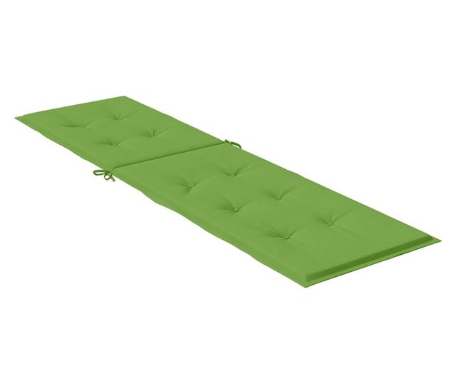 melange zöld szövet nyugágypárna (75+105) x 50 x 3 cm