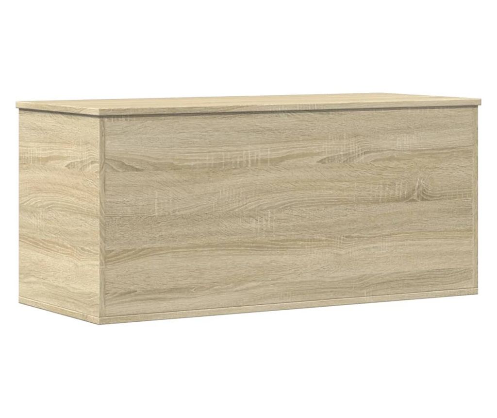 Úložný regál dub sonoma 100 x 42 x 46 cm kompozitní dřevo - 6