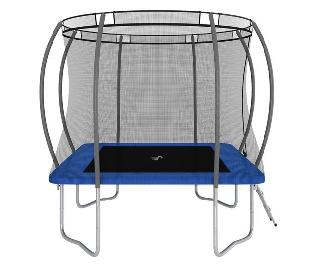 négyszögű trambulinszett 335 x 244 x 90 cm 150 kg