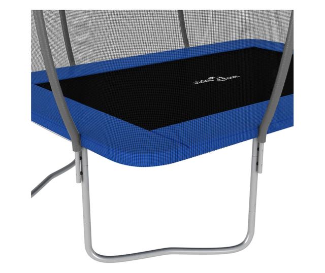 négyszögű trambulinszett 335 x 244 x 90 cm 150 kg