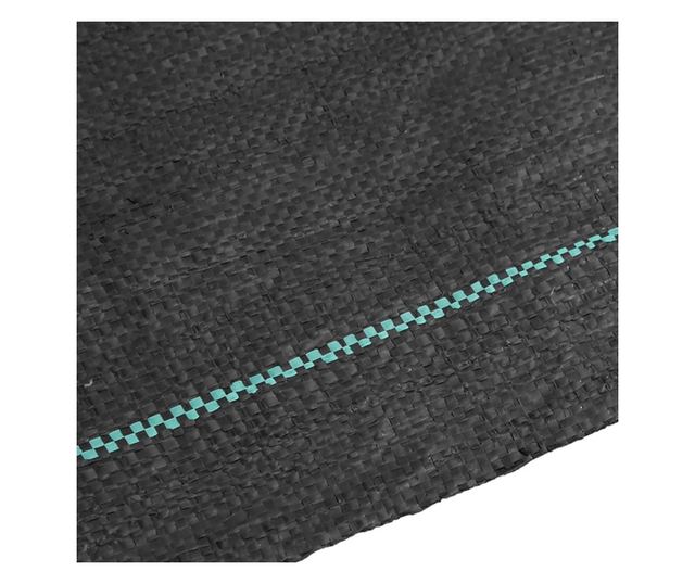 fekete PP talajtakaró membrán 0,5x50 m