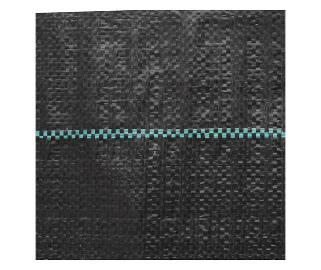 fekete PP talajtakaró membrán 2x10 m