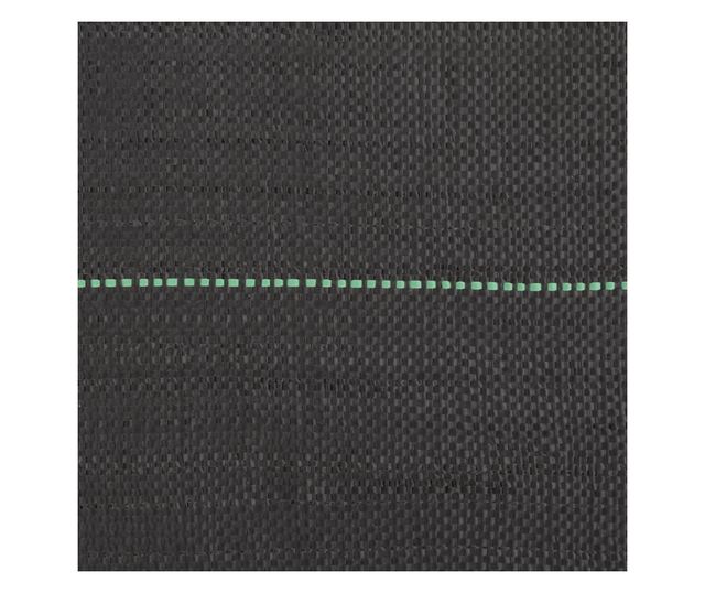 fekete PP talajtakaró membrán 0,5x25 m