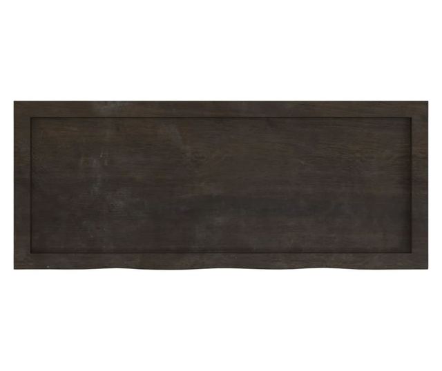 Sttszrke 100x40x6 cm-es fali polc kezelt tmr tlgyfbl