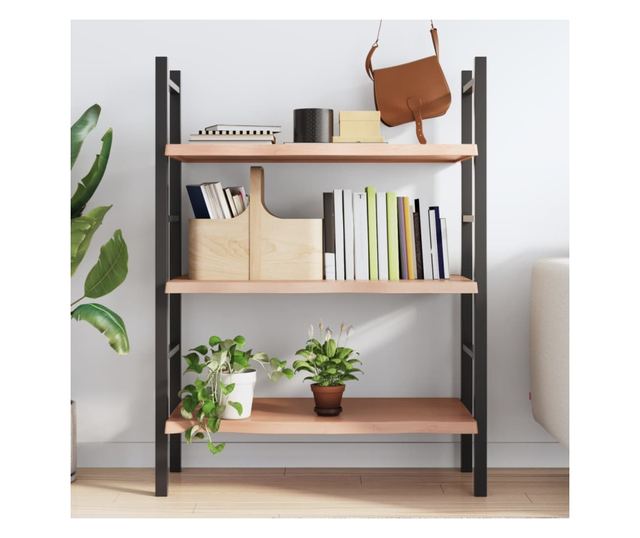 Vilgosbarna fali polc 80x60x4 cm tmr tlgyfbl