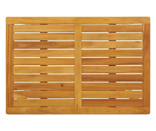 3 részes tömör akácfa erkélyszett párnákkal