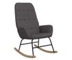 Stolica za ljuljanje, tamno siva, tekstilni materijal
