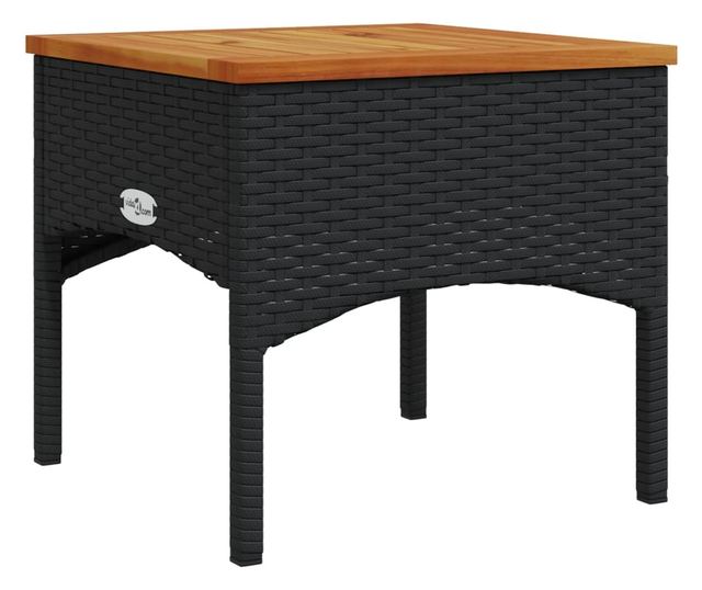 3 részes fekete polyrattan kerti ülőgarnitúra párnával