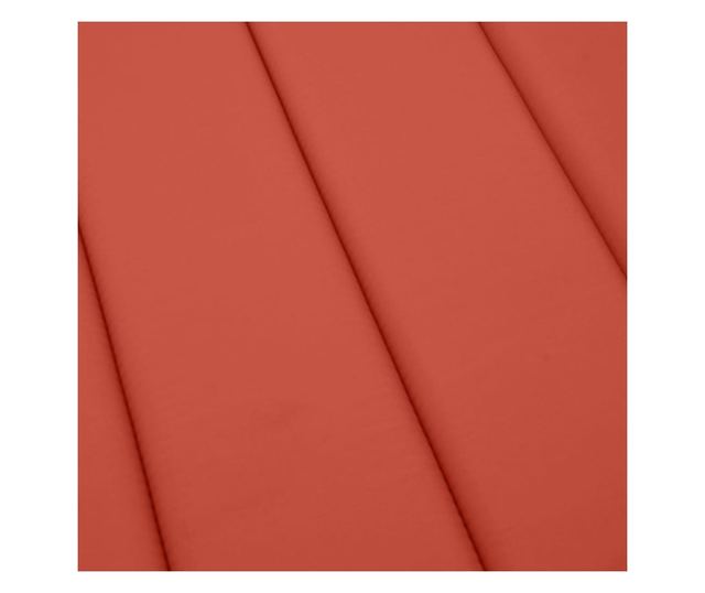 melange piros szövet napozóágy párna 200 x 60 x 4 cm