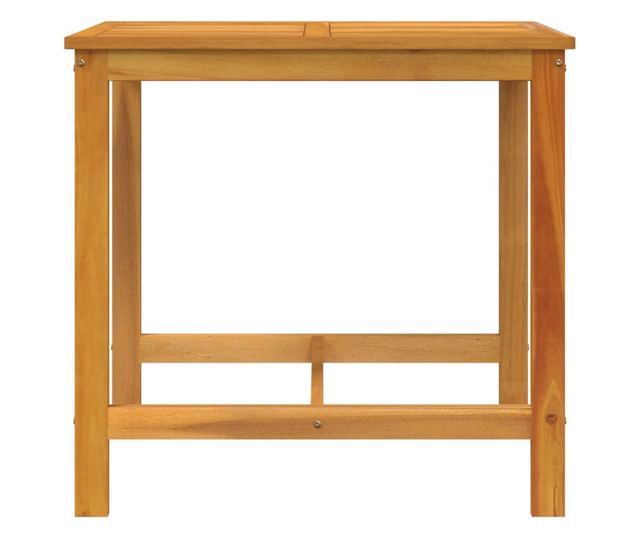 3 részes tömör akácfa erkélyszett párnákkal