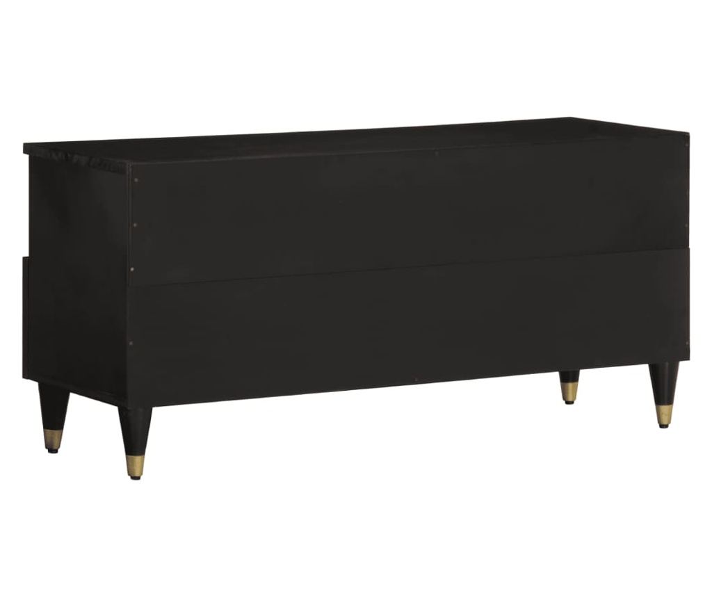 TV skříňka 100 x 33 x 46 cm masivní mangovníkové dřevo - 5