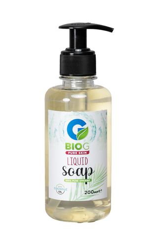 SAPUN LICHID ORGANIC CU APA CU ARGNT PENTRU FATA 200 ML