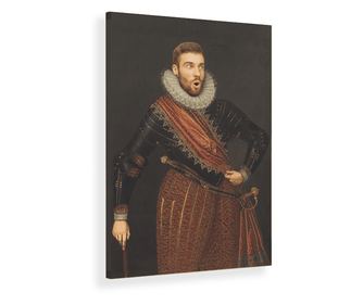 Imparat al sfantului imperiu roman - Tablou canvas barbati personalizat - 80 x 60 cm
