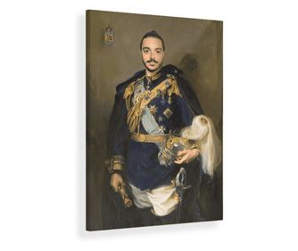 Regele Carol al II-lea - Tablou Canvas Barbati Personalizat - 40 x 30 cm