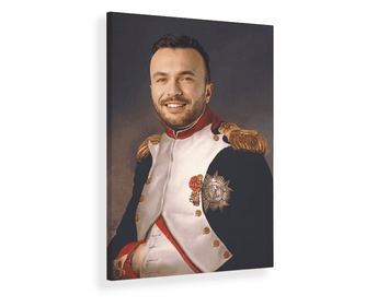 Imparatul Napoleon - Tablou canvas barbati peronalizat - 80 x 60 cm