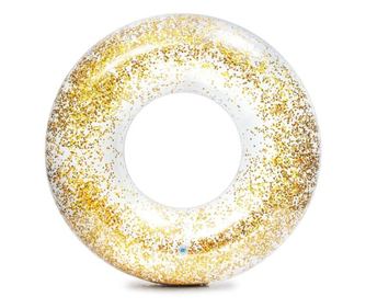 Colac de inot pentru plaja si piscina, sustine 100 kg, diametru 1.2 m, multicolor