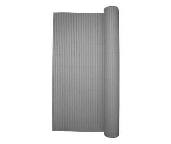 Paravan za balkon, teraso, ograjo PVC, siva, 1300 g/m2, UV, 3x1 m