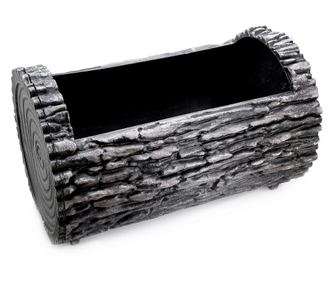 Ghiveci decorativ pentru flori model scoarta copac 34x21cm