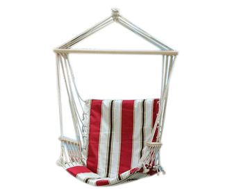 Stolni viseči mreži, rdeča, največ 150 kg, 100x50 cm, Craig