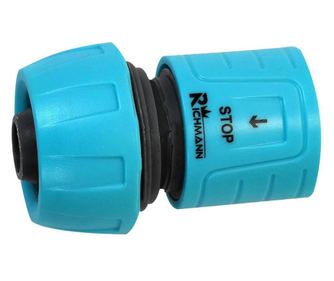 Gyorscsatlakozó ütközővel, ABS, 3/4", Richmann