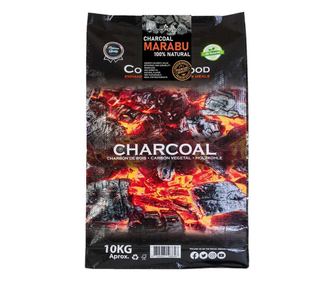 Vreća ugljena Marabu, kuhajte na drvenom ugljenu 10 kg