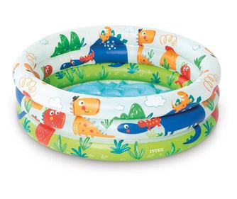 Piscina gonflabila, cu desene pentru copii, diametru 60 cm, multicolor