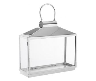 Set od 2 Nilak srebrna čelična svjetiljka 40,5x14,5x39 cm