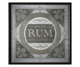 Nástenné zrkadlo Library 70x3,2x70 cm