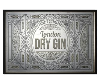 Огледало за стена Library 100x3.2x70 см