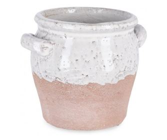 Комплект 8 саксии за цветя от теракота Anfora 19.5x15.5x15 см