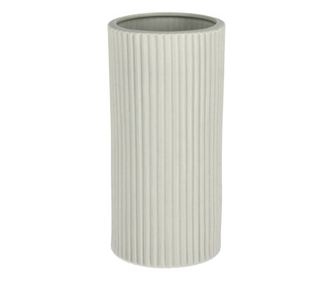 6 db szürke porcelán virágtartó váza szett 12,5x26 cm