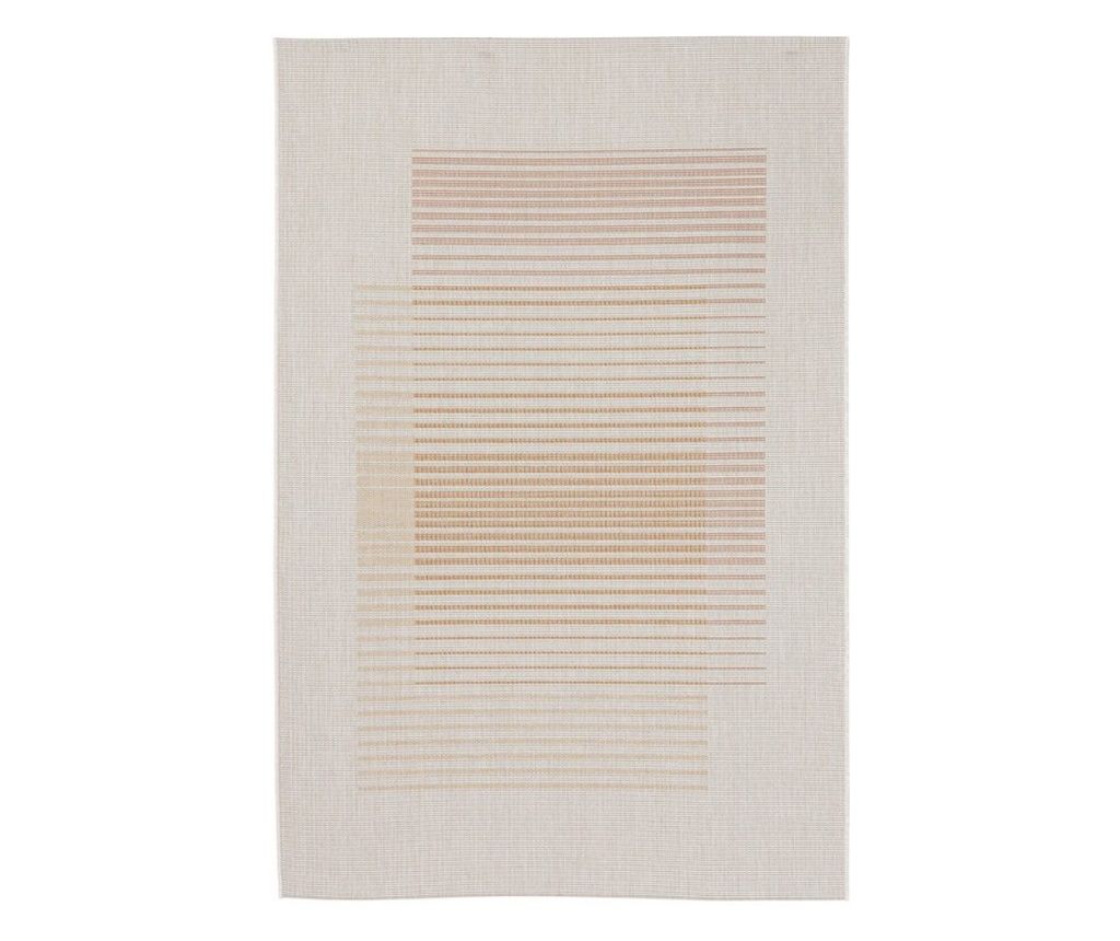 Bež in oranžna tekstilna preproga Kino 160x230 cm