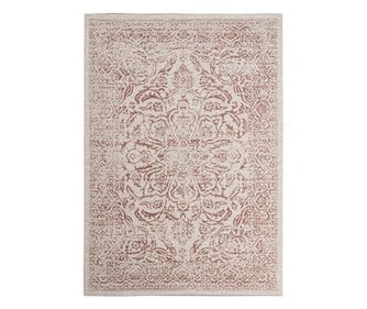 Nora bézs és piros textil szőnyeg 160x230x0,3 cm