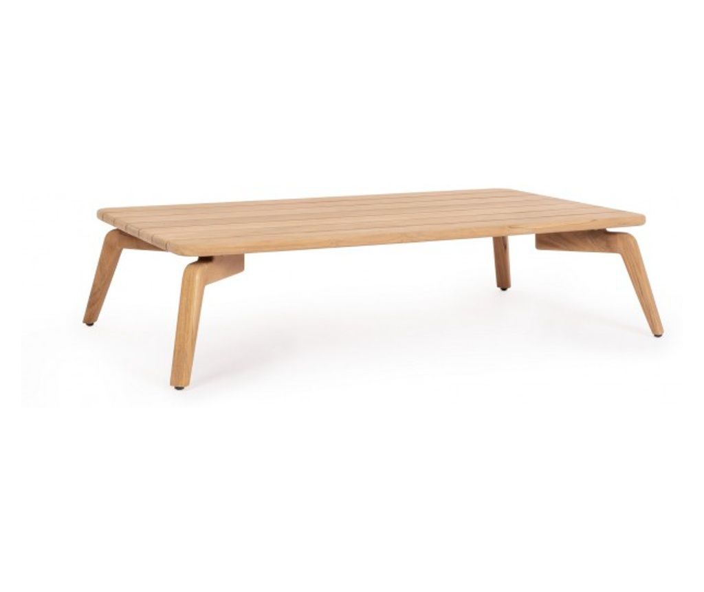 Tamires Klubska mizica iz naravnega lesa 120x70x30 cm