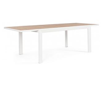 Belmar bővíthető asztal alumínium vázzal és kerámia lappal 160/240x100x75 cm