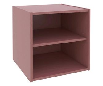 Violet színű, 1 polcos, 35x35x35 cm-es MDF padlópolc