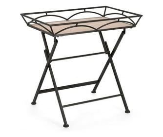 Stolik Guenda Stal MDF 63x40x60 cm