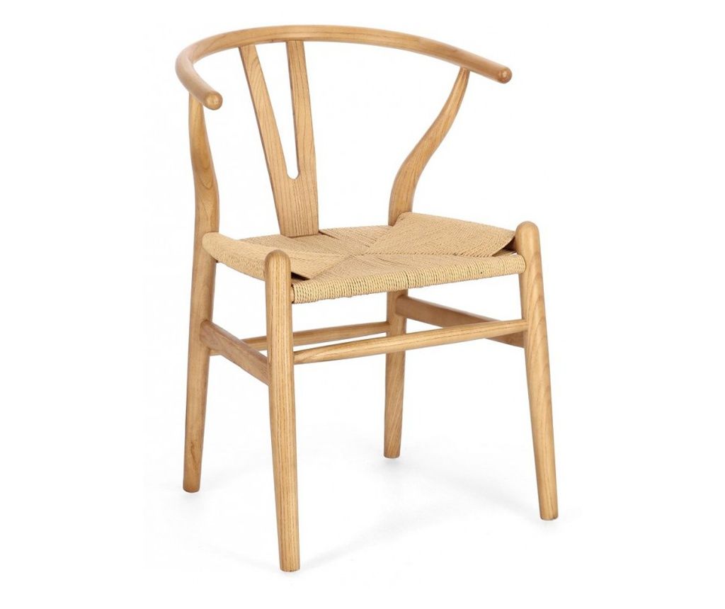 Artas Natural Wood Chair 49x42x78 cm