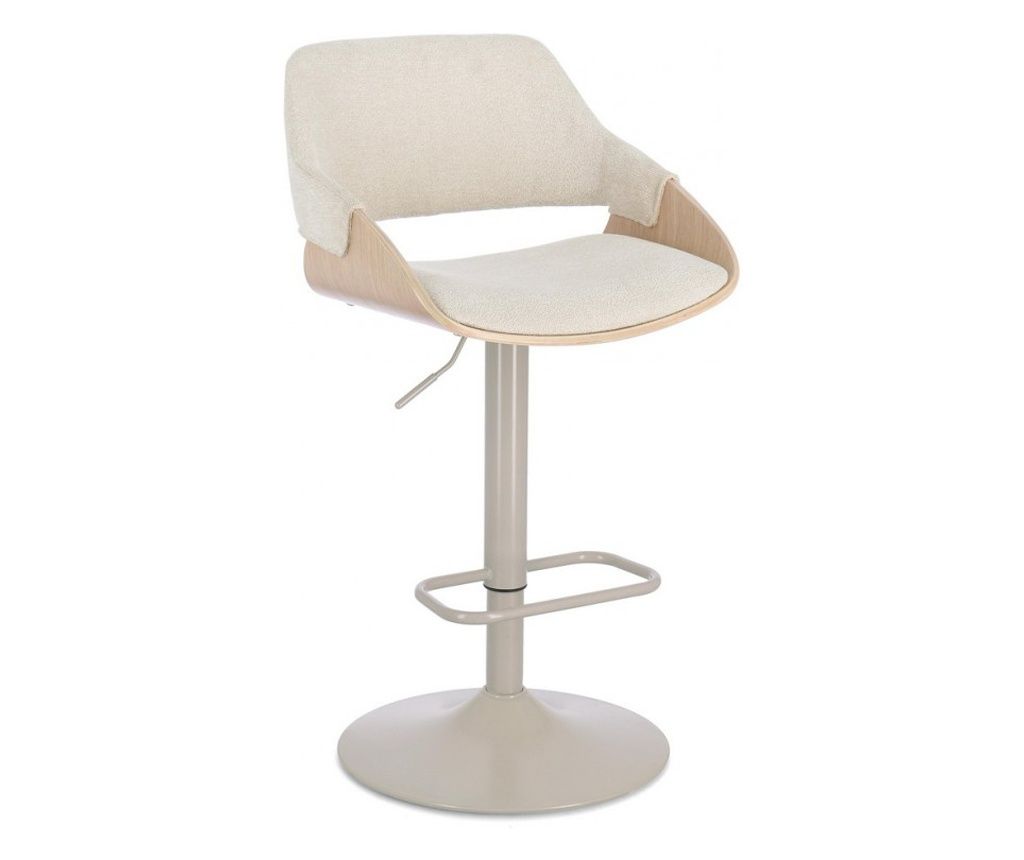 Barski stol Roxanne Ivory Beige 50,5x50,5x90,5/111 cm