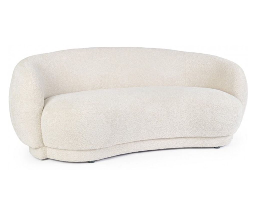 Tecla krém színű szövet kanapé 191x93x73 cm