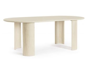 Маса за хранене от мангово дърво Орландо 210x100x76 см